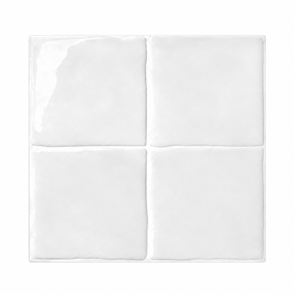 CASABLANCA – Blanc Lin – Carrelage adhésif 22,9 × 22,9 cm