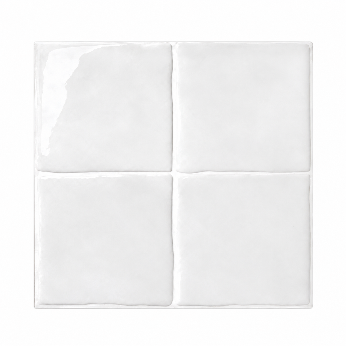 CASABLANCA – Blanc Lin – Carrelage adhésif 22,9 × 22,9 cm