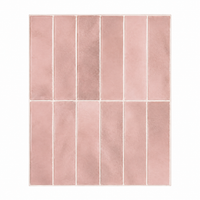 MARRAKECH – Rose Poudré – Carrelage adhésif 22,9 × 29 cm