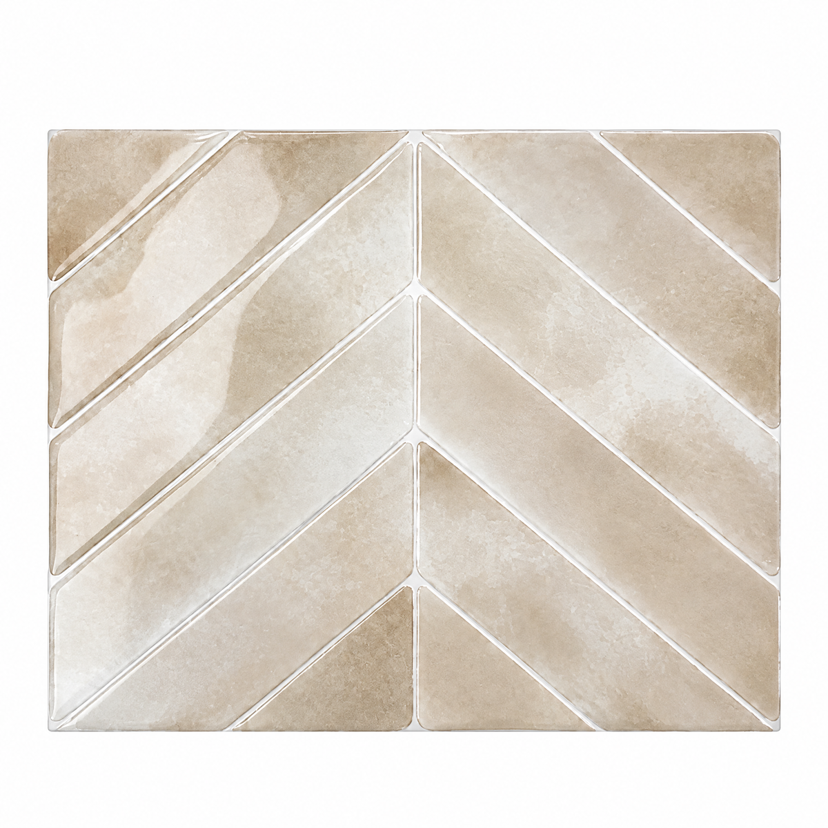 SIENNE – Blanc Sable – Carrelage adhésif 29 × 22,9 cm