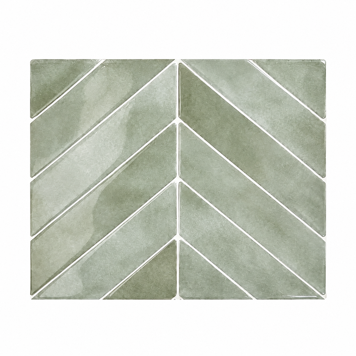 SIENNE – Vert Sauge – Carrelage adhésif 29 × 22,9 cm