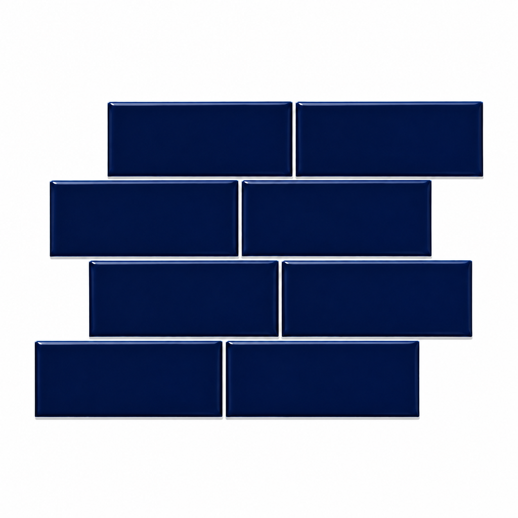 PARIS - Bleu Nuit - Carrelage adhésif 29,3 × 21,3 cm