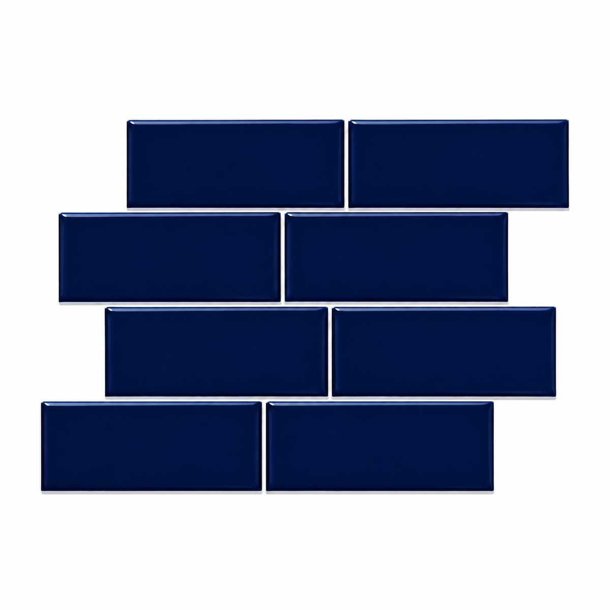 PARIS - Bleu Nuit - Carrelage adhésif 29,3 × 21,3 cm