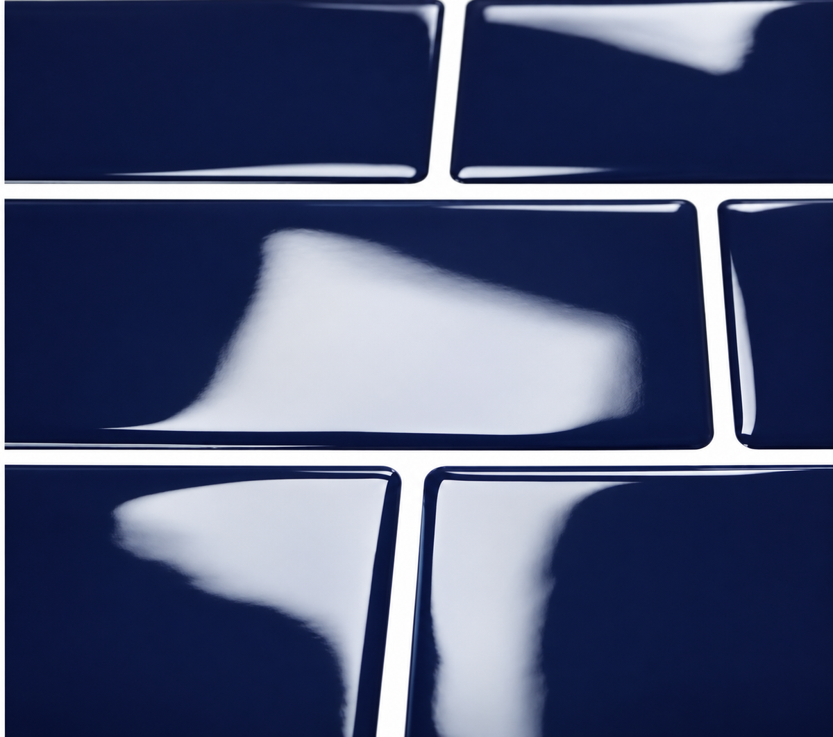 PARIS - Bleu Nuit - Carrelage adhésif 29,3 × 21,3 cm