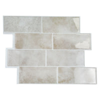 Paris - Beige Sable - Carrelage adhésif 29,3 × 21,3 cm
