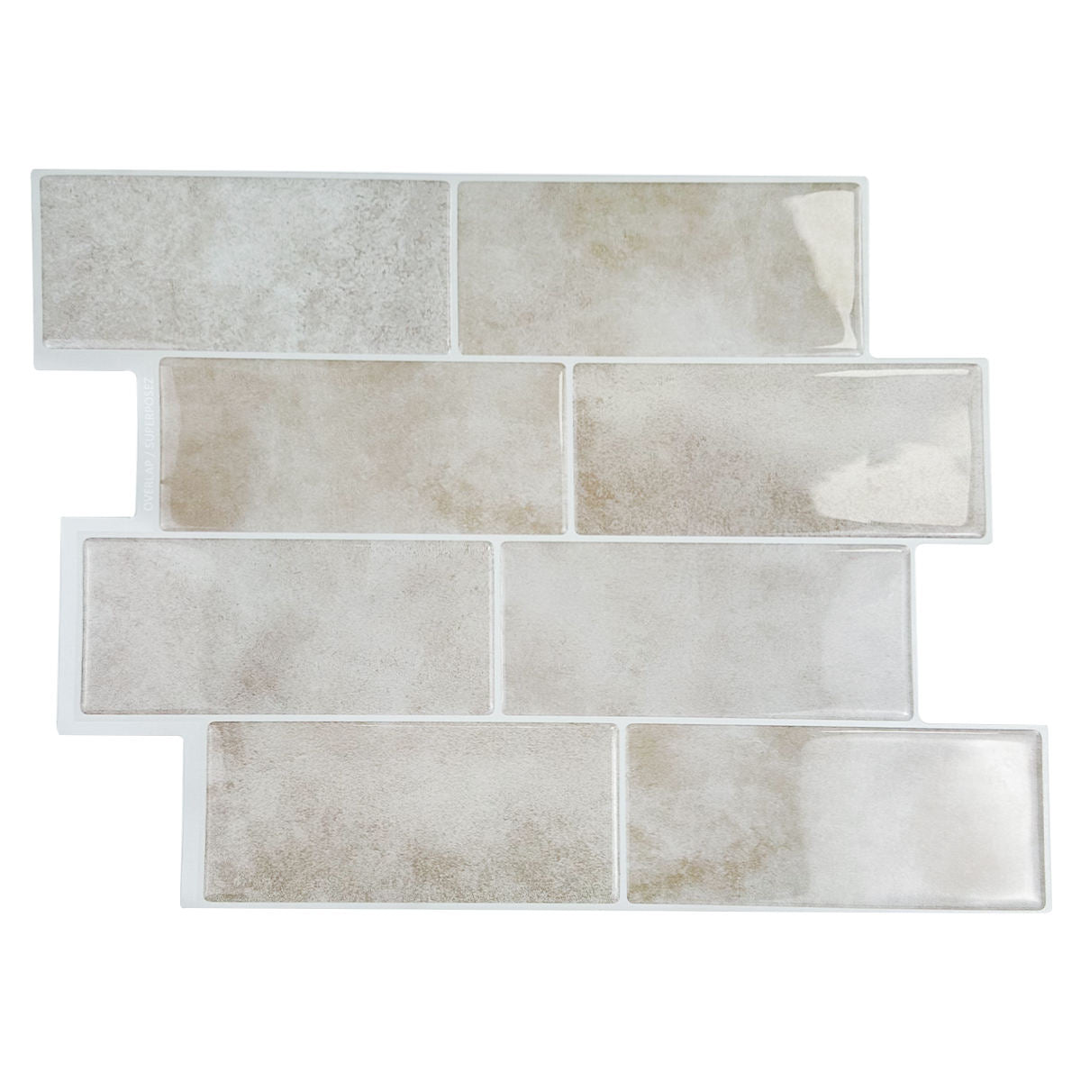 Paris - Beige Sable - Carrelage adhésif 29,3 × 21,3 cm