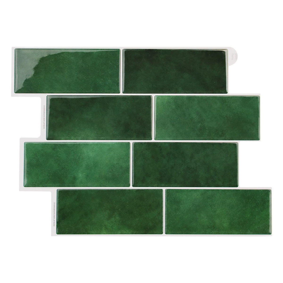 PARIS - Vert Forêt - - Carrelage adhésif 29,3 × 21,3 cm