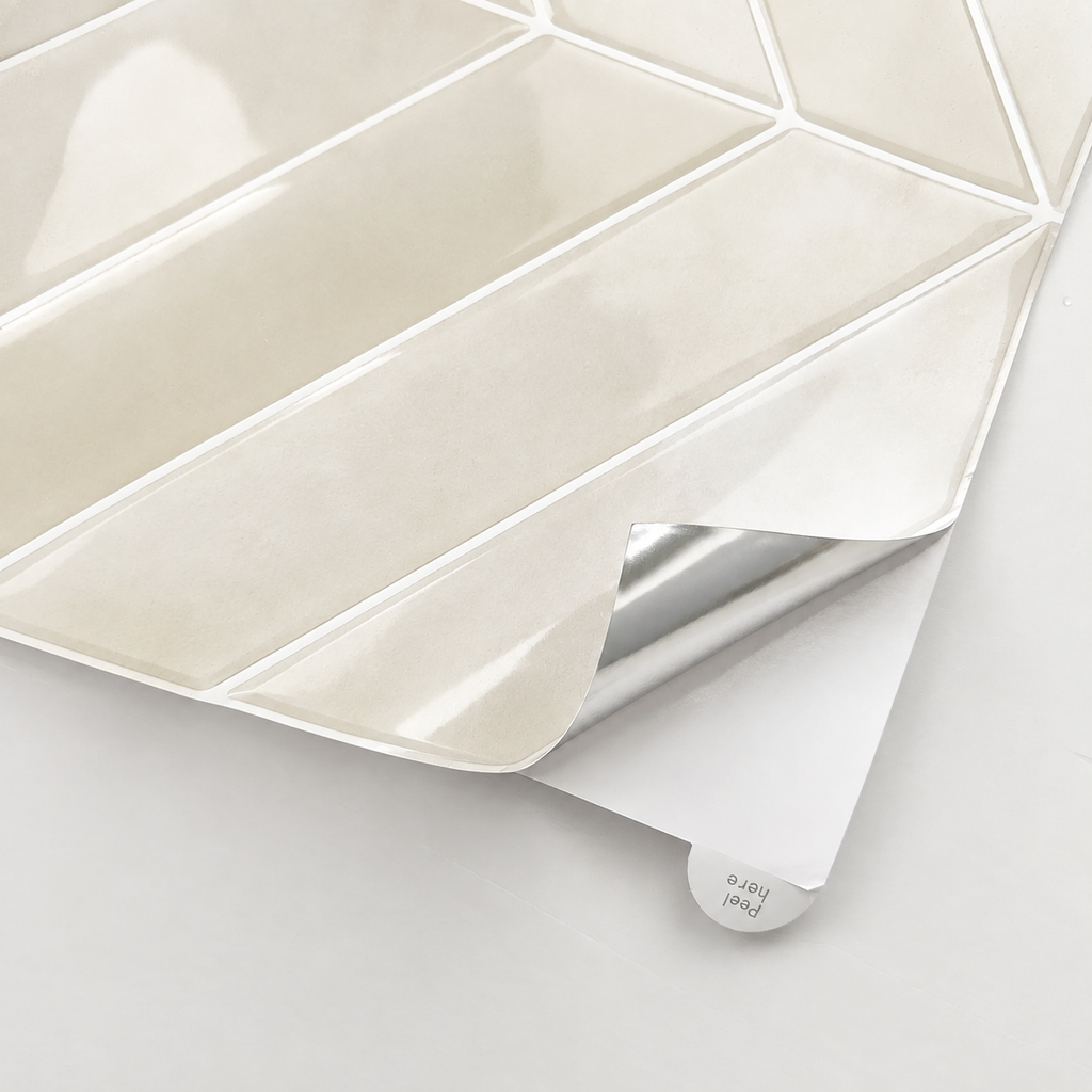 SIENNE – Blanc Sable – Carrelage adhésif 29 × 22,9 cm