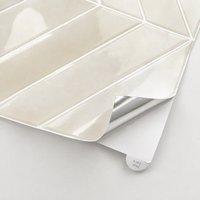 SIENNE – Blanc Sable – Carrelage adhésif 29 × 22,9 cm